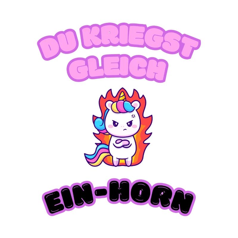 Wütendes Ein-Horn
