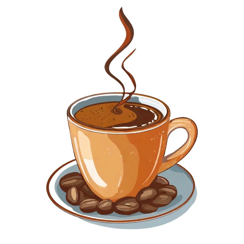 Tasse de café chaud