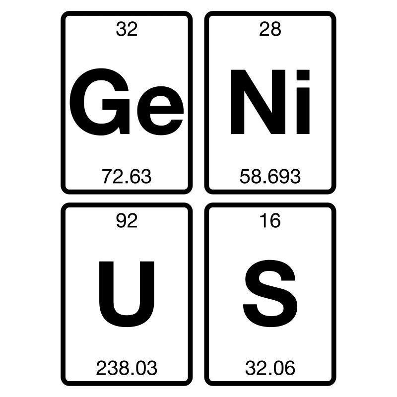 Genius Chemical Elements