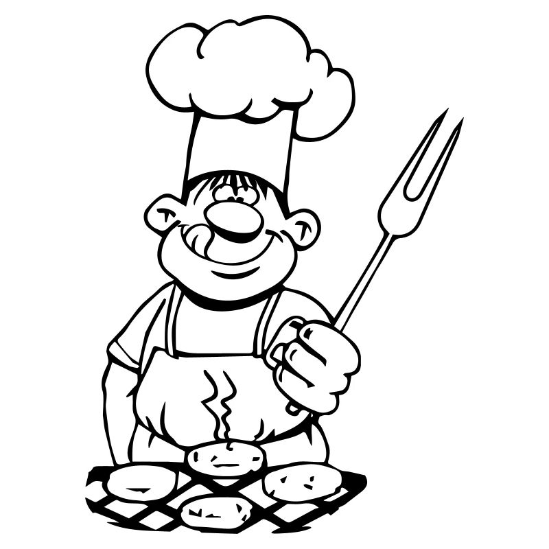 Cook cook BBQ grill