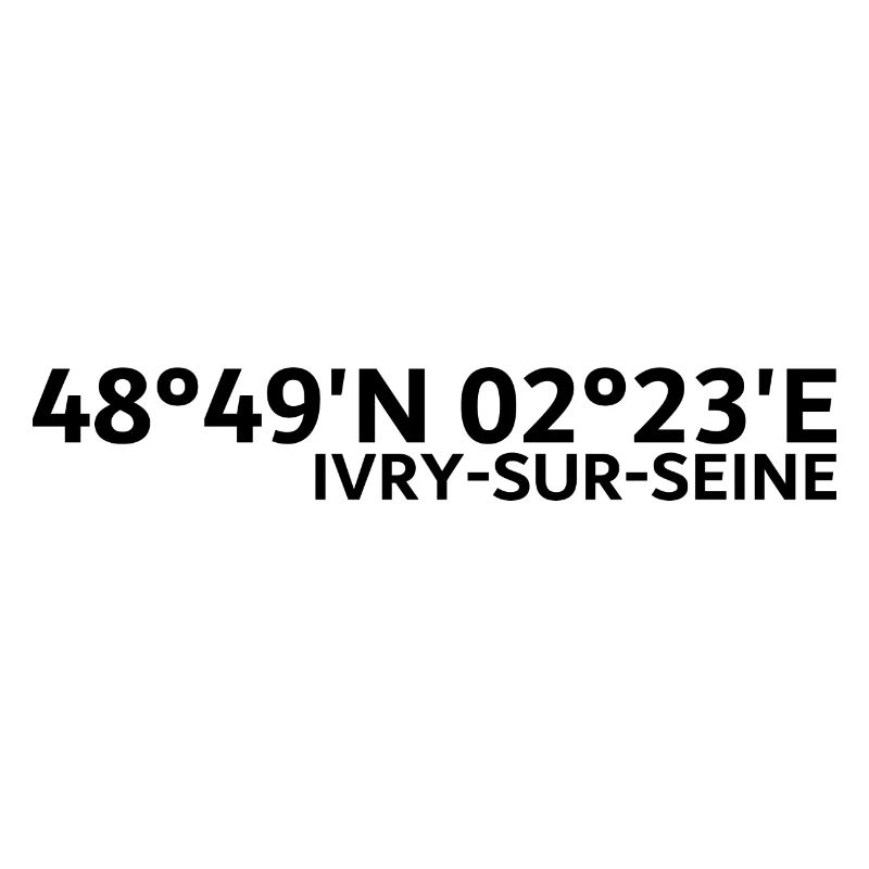 Ivry-sur-Seine coordinates