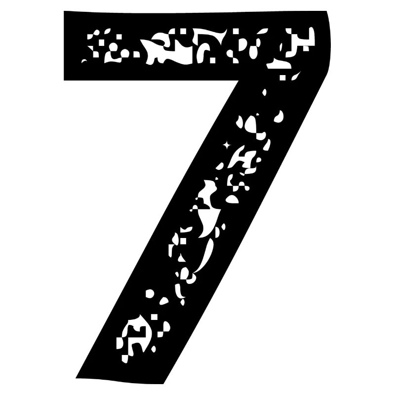 7 Number jersey