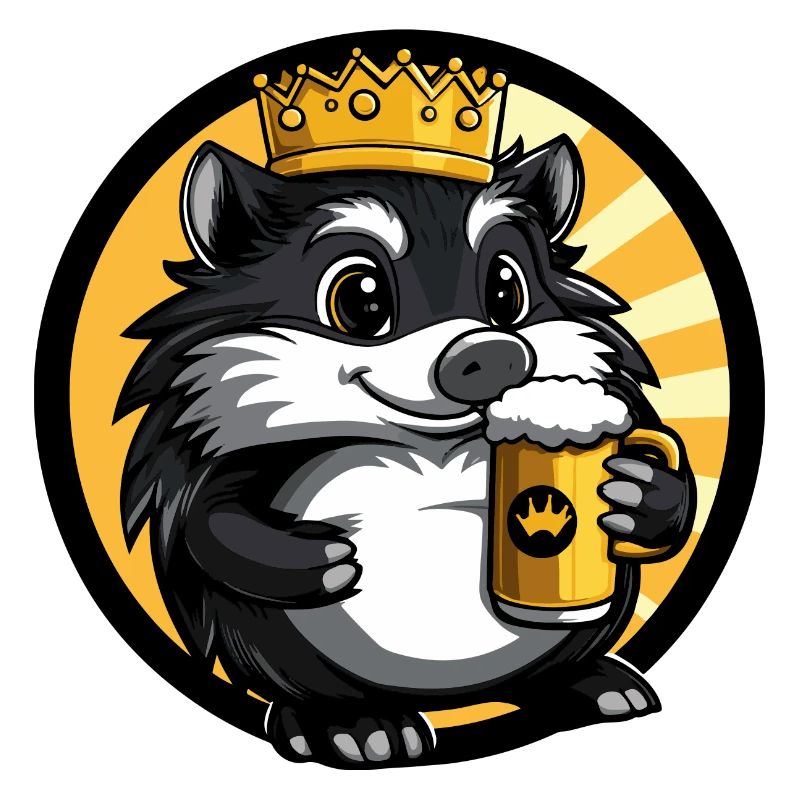 Hérisson Bière Bande Dessinée