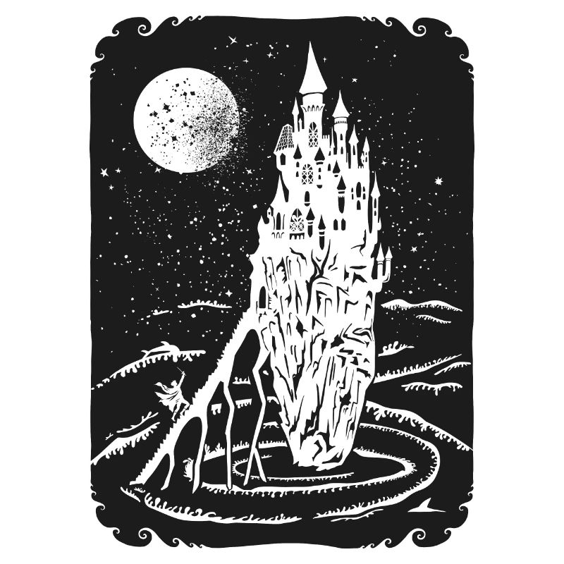 Château dans la mer