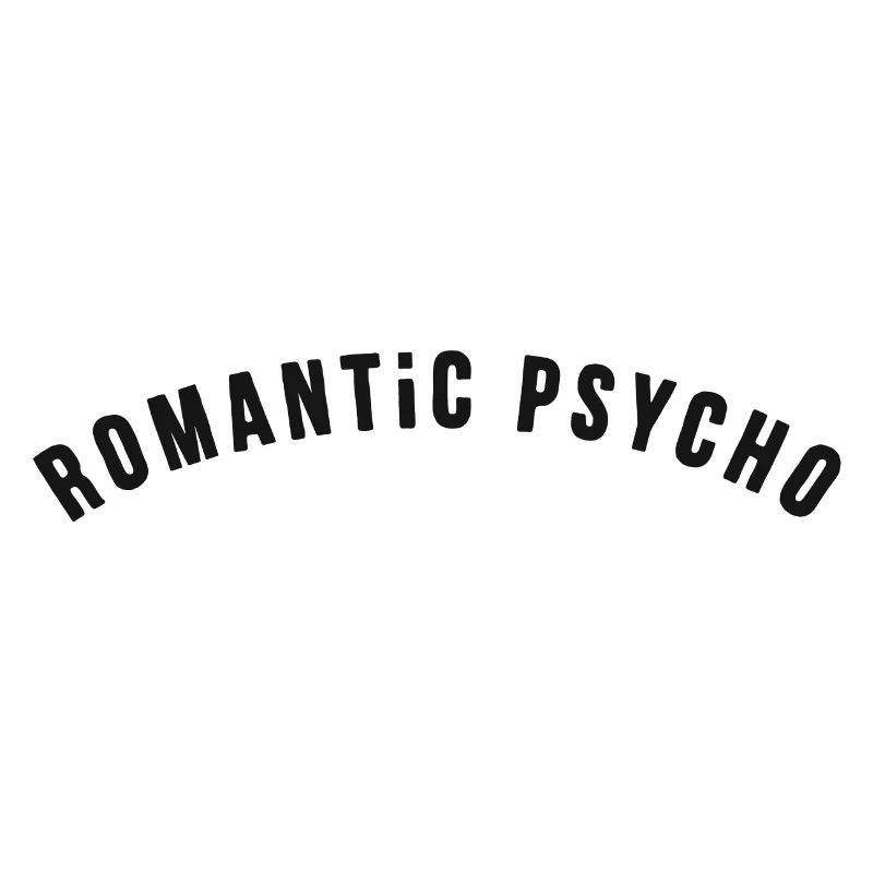 Romantischer Psycho Dark Print