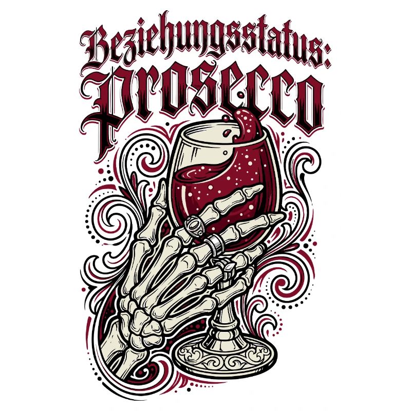 Relationship status Prosecco Funny German Wine Gift