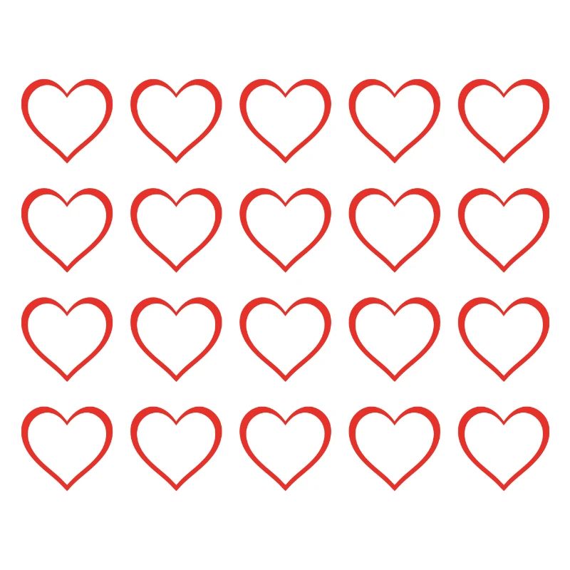 Herz Muster Geschenkidee