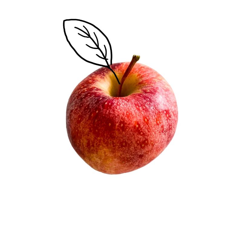 Apple leaf