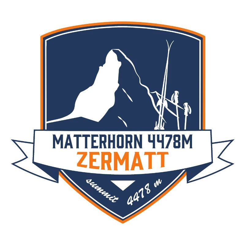 Zermatt Metterhorn Ecusson