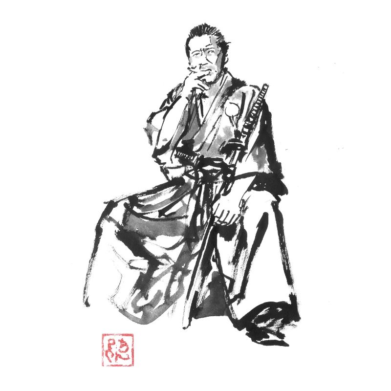 smoking samurai