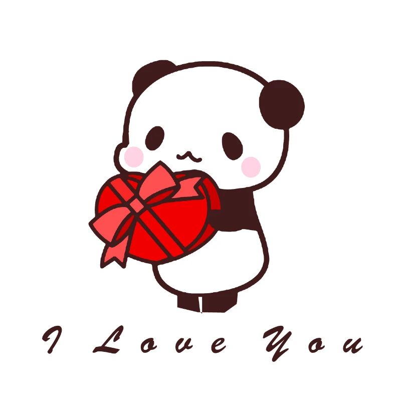 Panda - Valentinstag