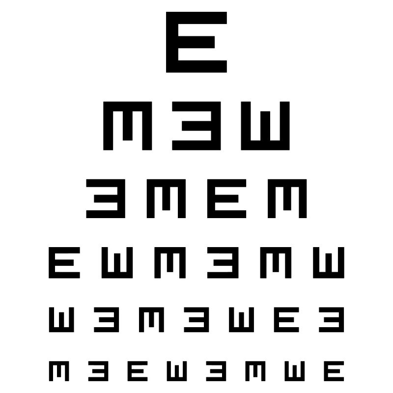 vision test