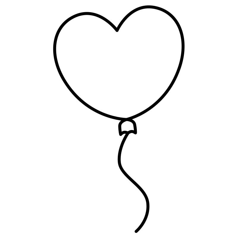 Herz Luftballon