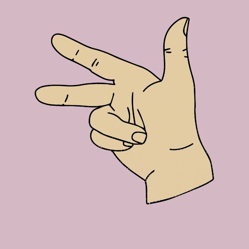 Three Finger Rule Physics Physicist Gift