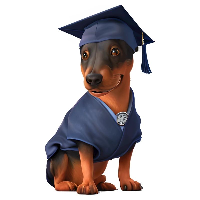 Bachelor Dobermann Schulabschluss Studium Hunde