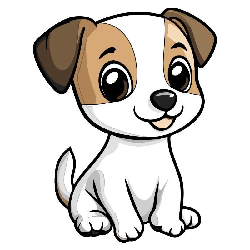 Jack Russell Terrier Chien Comique Bébé