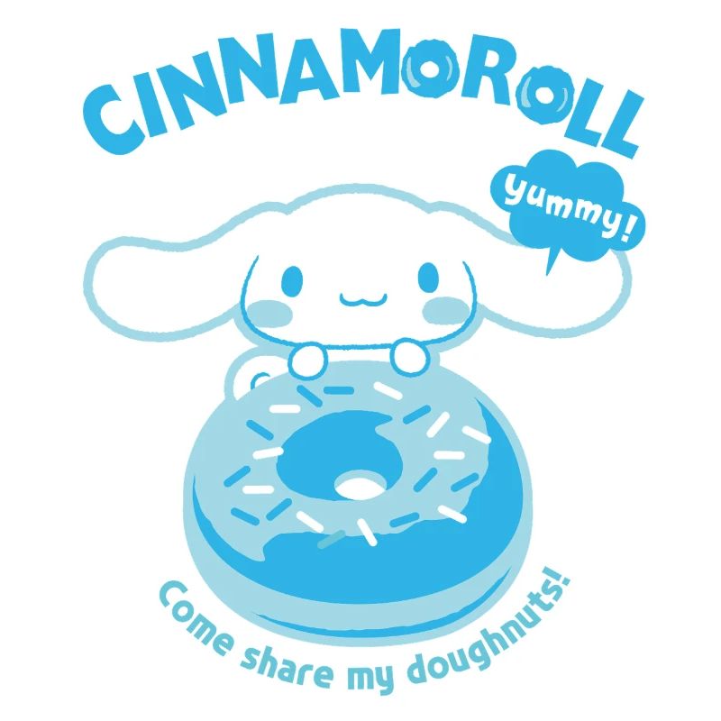 Cinnamoroll Come Share My Doughnuts!