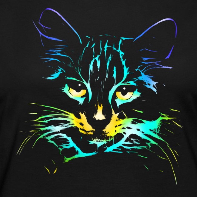 Vorschau: color kitty - Frauen Premium Langarmshirt