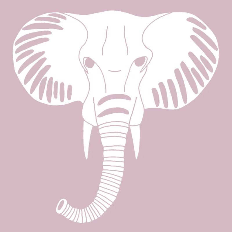 White elephant head