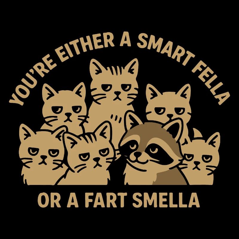 Du bist entweder ein schlauer Kerl oder ein Furzgeruch Meme