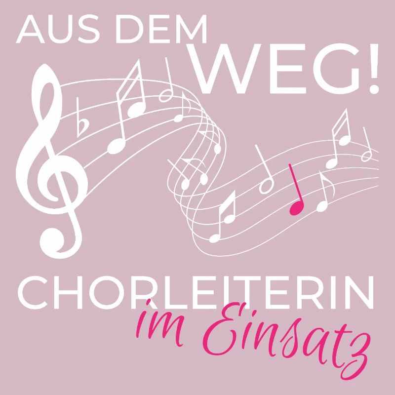 Chorleiterin im Einsatz