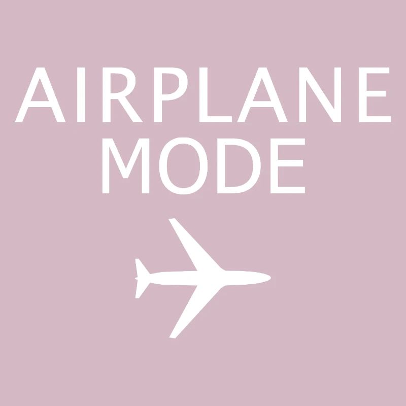 Mode avion Mode Vol activé Art d’aviation