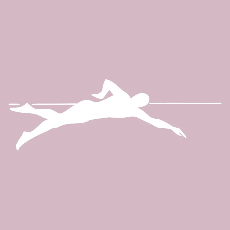 Dynamischer Sprinter Liniengrafik