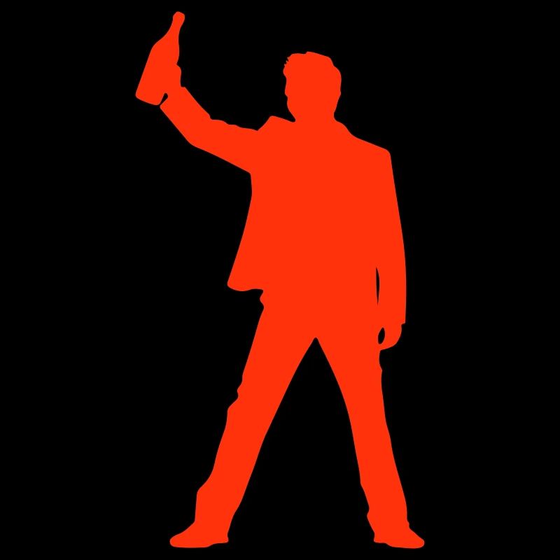 Silhouette ivre