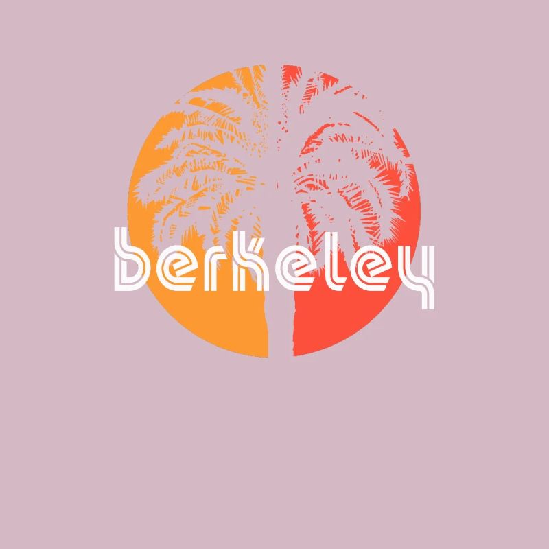 Berkeley California Artistic Vacation Souvenir