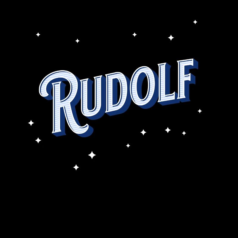Rudolf name personalized