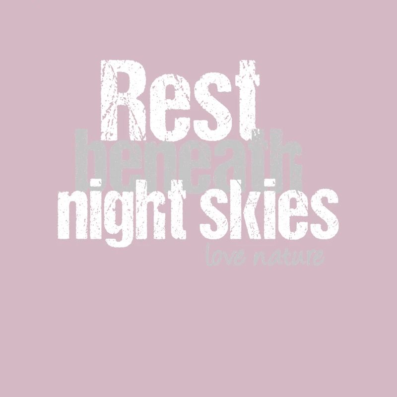Tranquility under the night sky