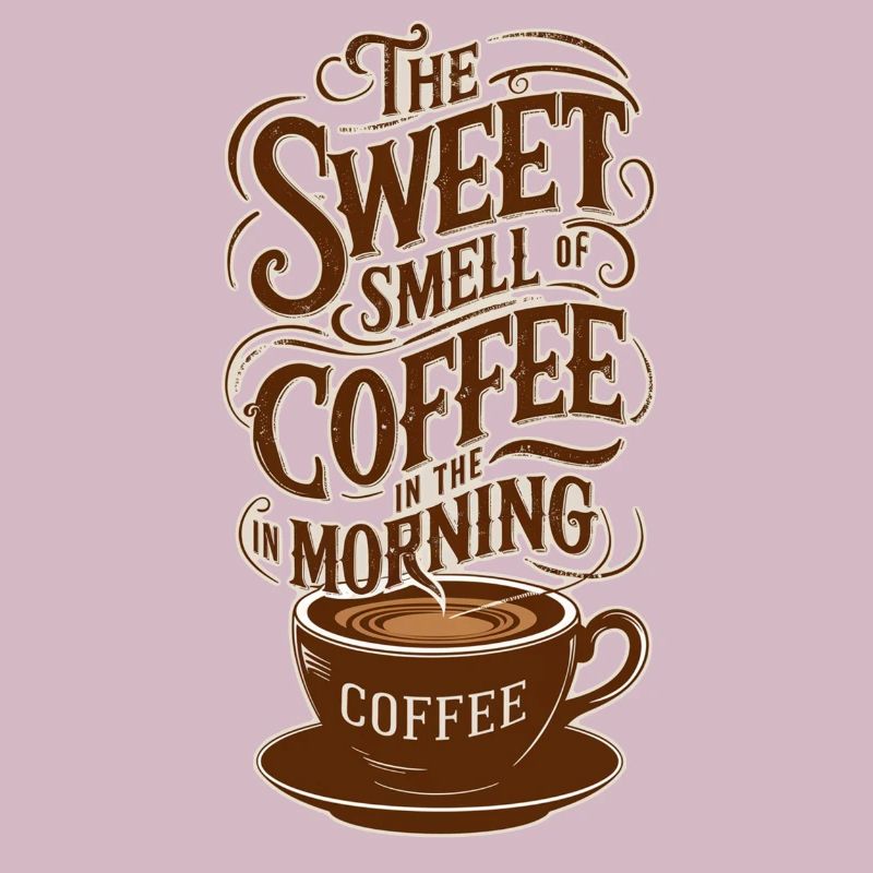 douce odeur du café le matin