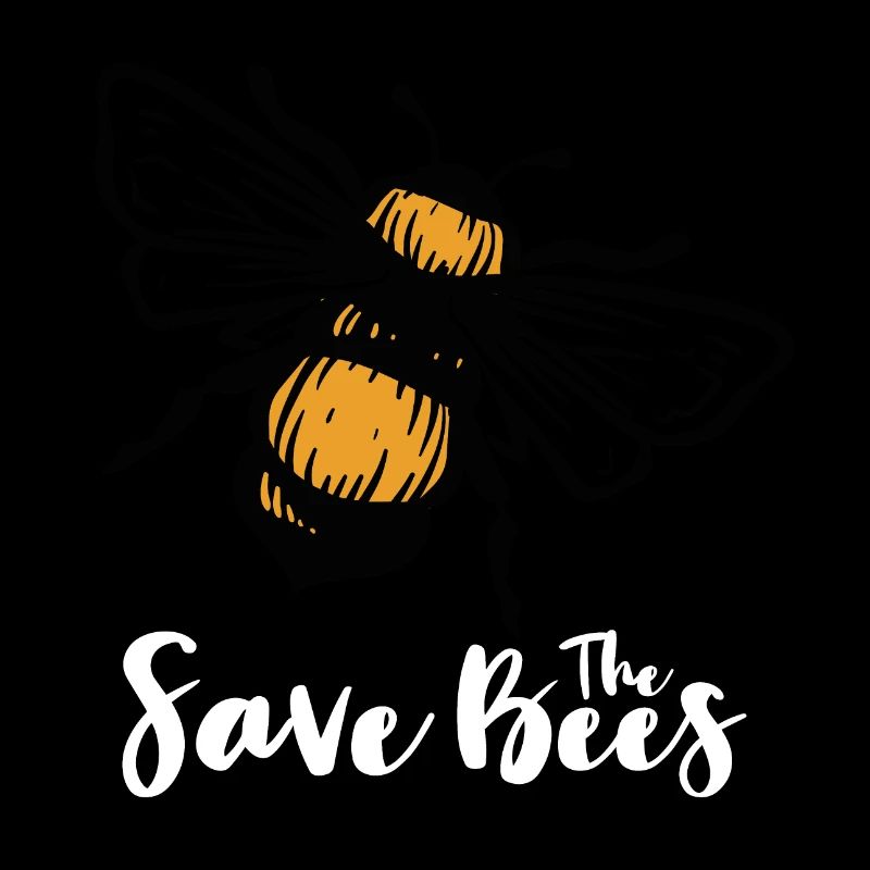 Save The Bees. Klimaschutz T-Shirt, Geschenk