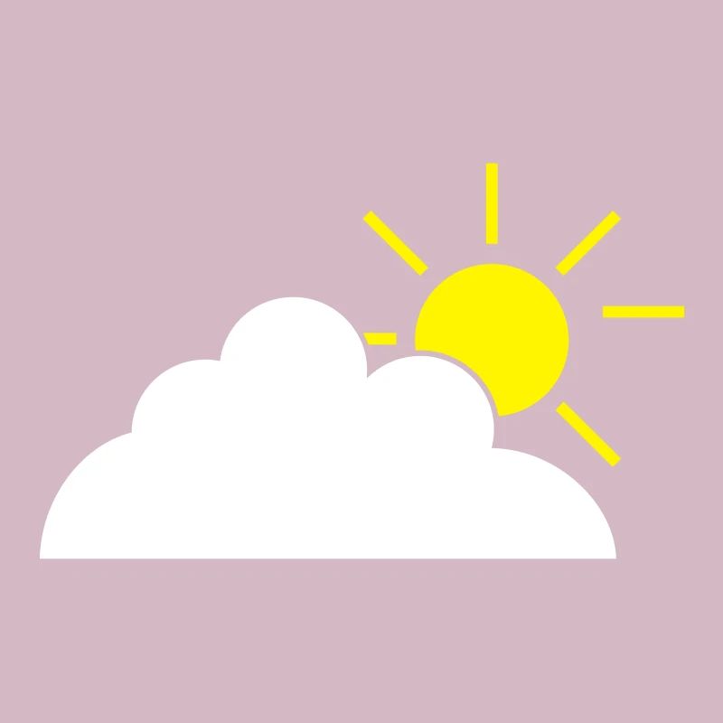 Lightly clouded