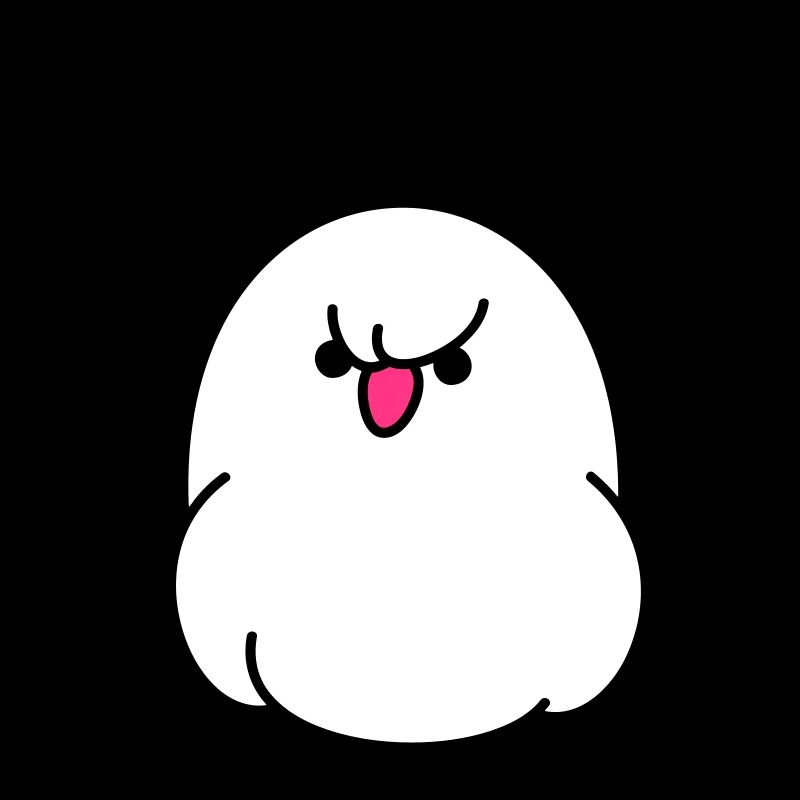Fragender Vogel