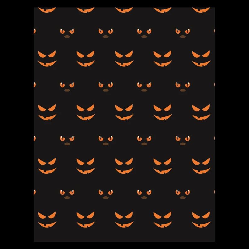 Cache-cou Halloween Jackolantern Neck Gator