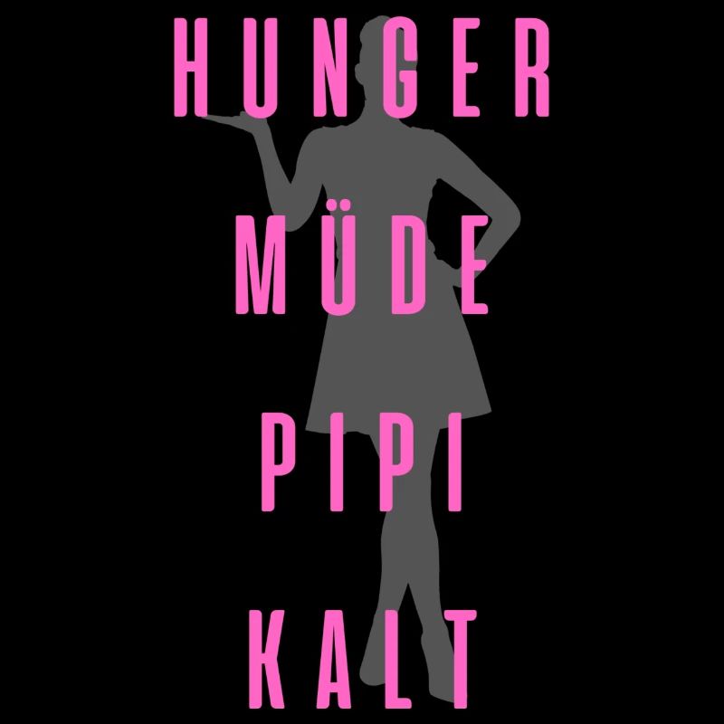 Hunger Müde Piipi Kalt