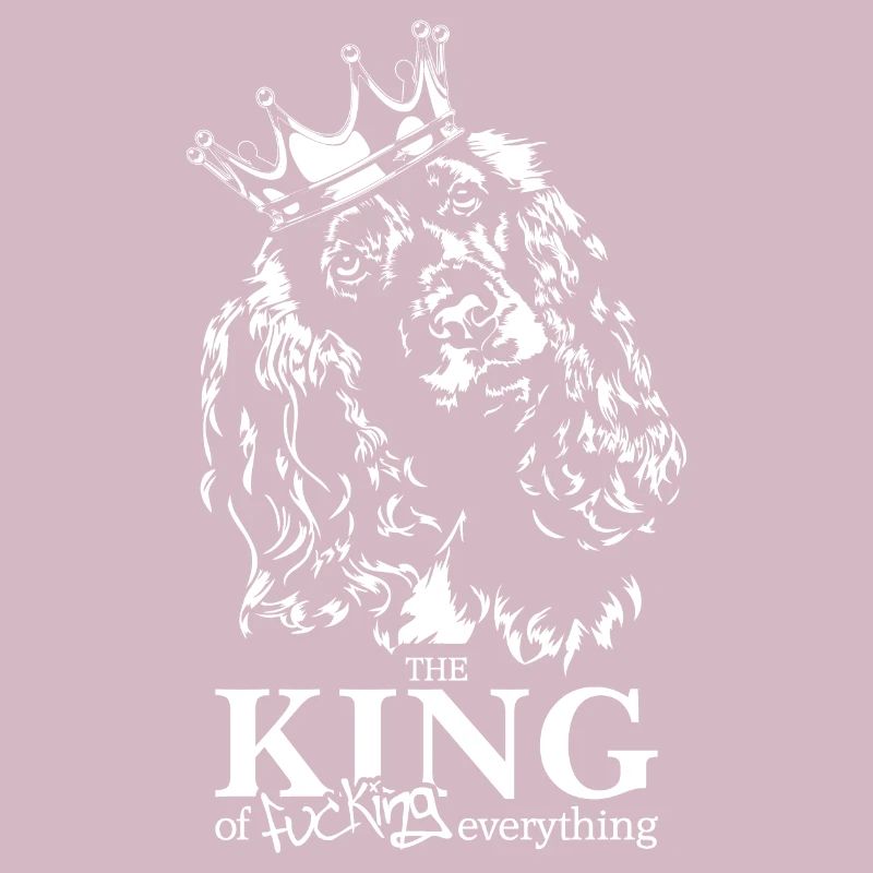 COCKER SPANIEL King Hundespruch Hunde Wilsigns
