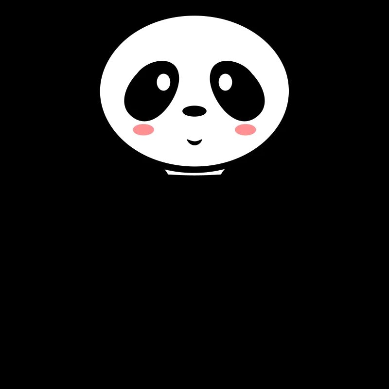 Panda in einer Tasche