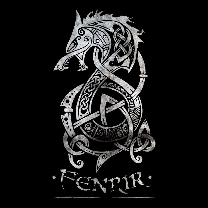 Fenrir Wolf - Oldstyle Walhalla Design