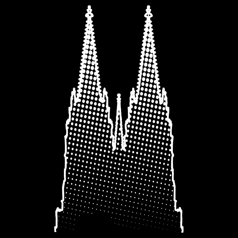 Cologne, Cathedral, NRW, Cologne Cathedral, (white)
