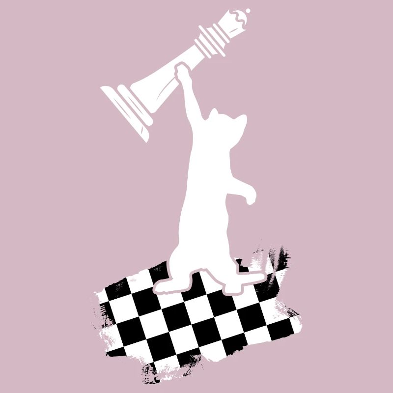 schach schachmatt-katze schachfigur schachbrett