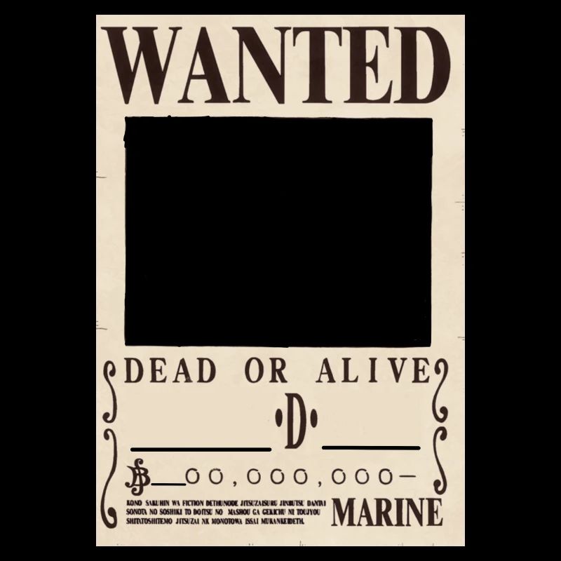 wanted poster