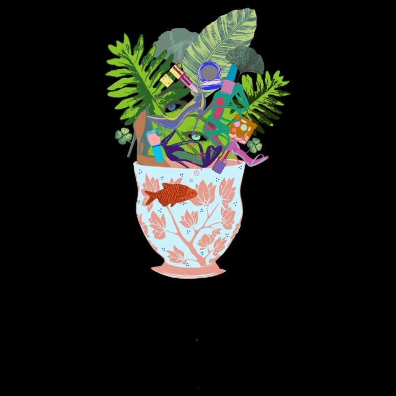 vase med øyne