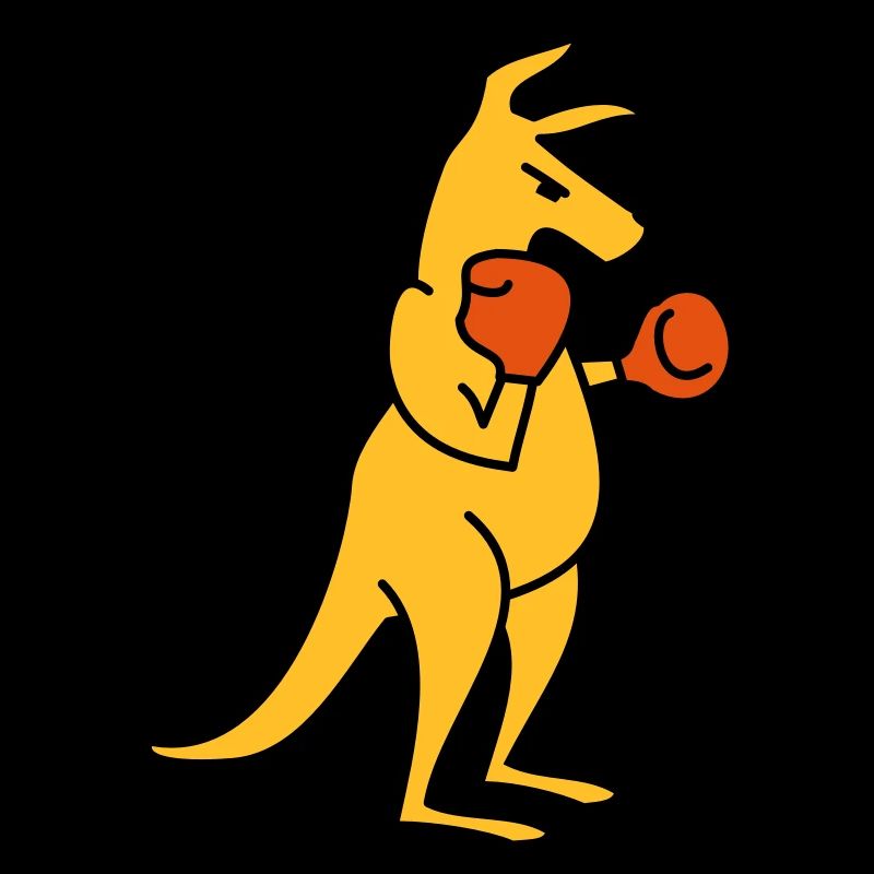 boxing kangaroo