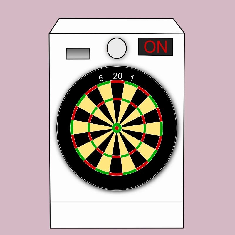 Darts washing machine