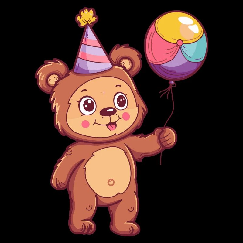 Bär Geburtstag Comic