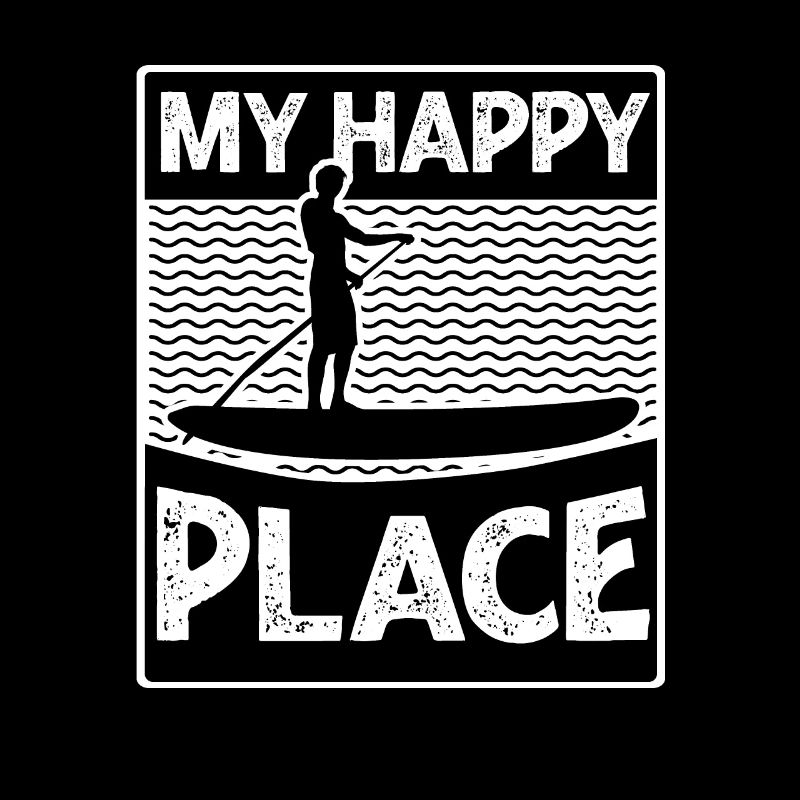 My Happy Place Paddleboarding Paddle Board