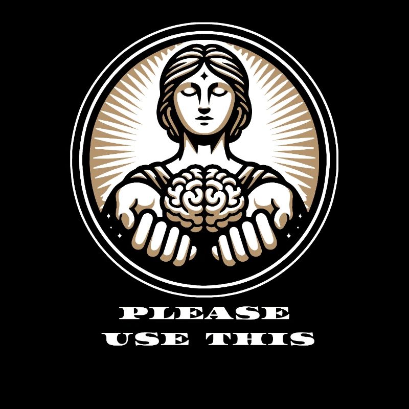 S’il vous plaît utilisez ceci - Stoic Goddess Brain Art