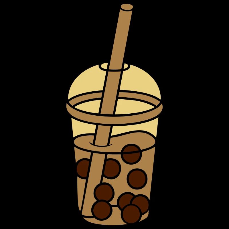 Design Comic Bubble Tea
